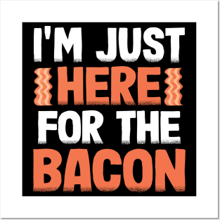 Funny Bacon Lover Gift Breakfast Keto BBQ Lovers Posters and Art